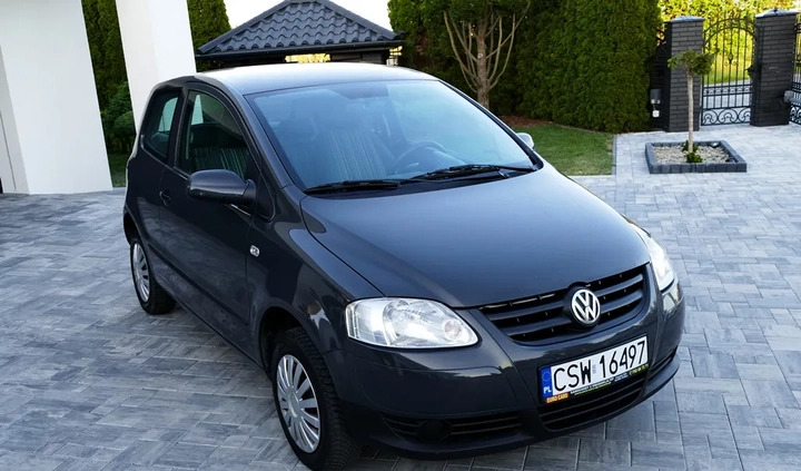 Volkswagen Fox cena 7500 przebieg: 185000, rok produkcji 2007 z Miłomłyn małe 407